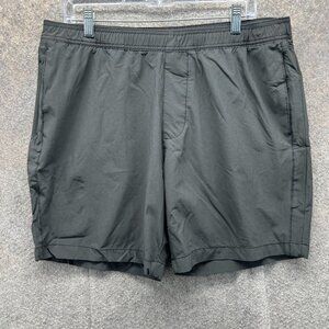 Hollister Shorts Mens XL Black Everyday Athletic Training Elastic Waist Gym